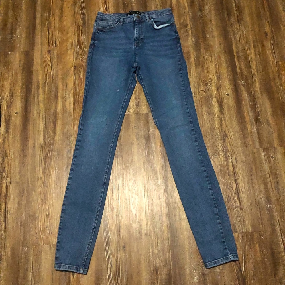 Long Tall Sally Women's High Rise Jeans - Blue